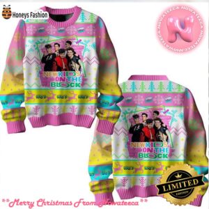 New Kids On The Block Pop Band Ugly Sweater