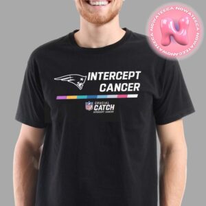 New York Giants 2024 NFL Intercept Cancer Crucial Catch Unisex T-Shirt