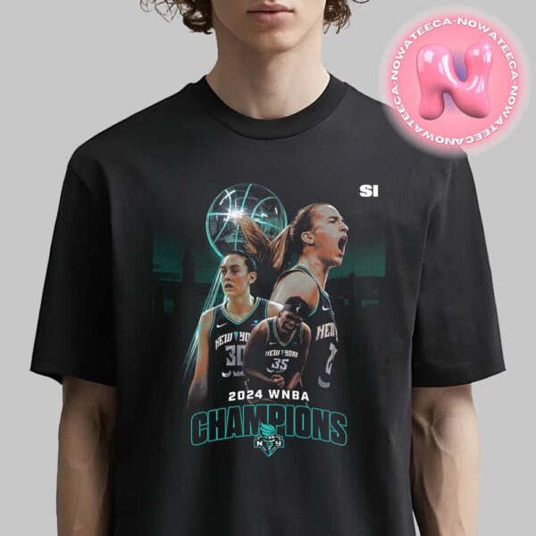 New York Liberty 2024 WNBA Champions Winner Unisex T-Shirt