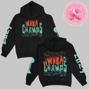 New York Liberty Playa Society Black 2024 WNBA Finals Champions Premium Pullover Unisex T-Shirt Hoodie