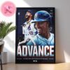 New York Mets Has Been Advanved To NLCS Bound MLB 2024 Home Decor Poster Canvas