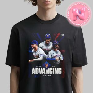 New York Mets Are Advancing To NLDS Bound 2024 MLB Unisex T-Shirt