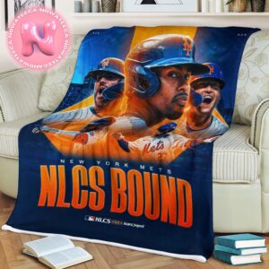 New York Mets Has Been Advanved To NLCS Bound MLB 2024 Blanket