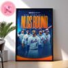 The New York Mets Are Moving On To The 2024 NLDS Bound MLB Home Decor Poster Canvas