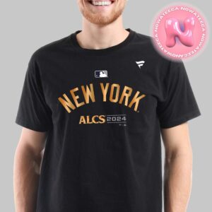 New York Yankees 2024 American League Division Series Champions MLB Locker Room Unisex T-Shirt