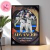 New York Yankees Has Been Advanced To The ALCS Bound MLB Postseason 2024 Home Decor Poster Canvas