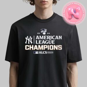 New York Yankees American League Champions ALCS 2024 MLb Clinched World Series Unisex T-Shirt