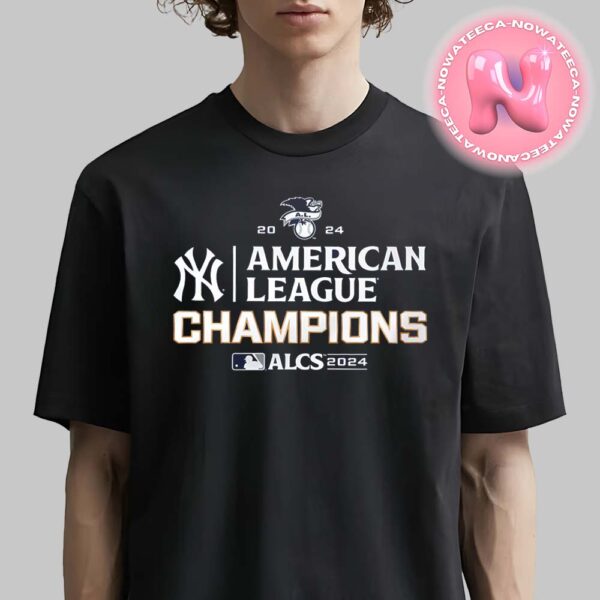 New York Yankees American League Champions ALCS 2024 MLb Clinched World Series Unisex T-Shirt