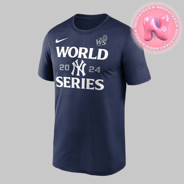 New York Yankees Nike 2024 MLB World Series Clinched Collection Legend Unisex T-Shirt