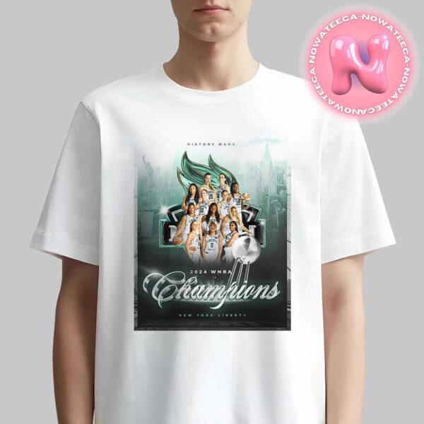 New York Liberty Wins The 2024 WNBA Champions Unisex T-Shirt