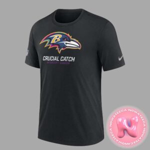 Nike Baltimore Ravens Crucial Catch 2024 Unisex T-Shirt