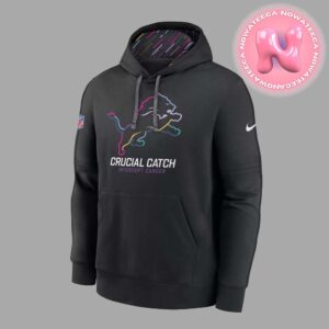 Nike Detroit Lions Crucial Catch 2024 Club Hoodie Unisex T-Shirt