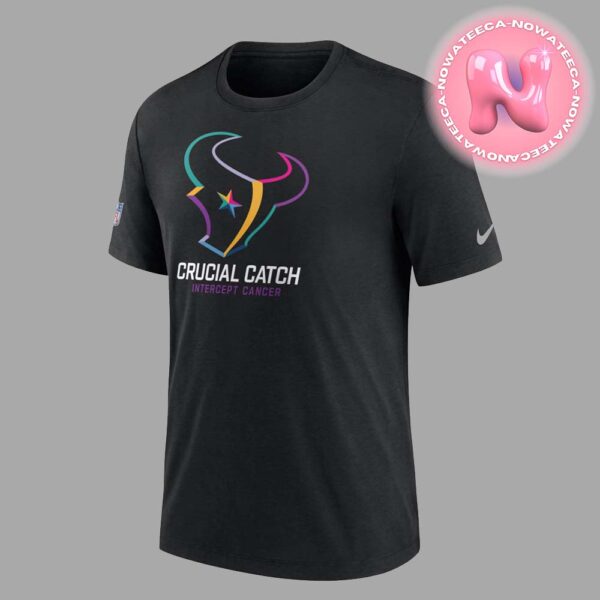 Nike Houston Texans Crucial Catch 2024 Unisex T-Shirt