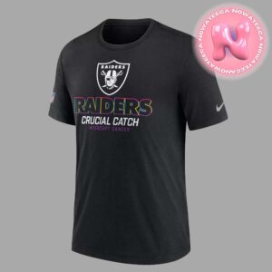 Nike Las Vegas Raiders Crucial Catch 2024 Unisex T-Shirt