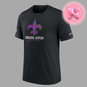 Nike New Orleans Saints Crucial Catch 2024 Unisex T-Shirt