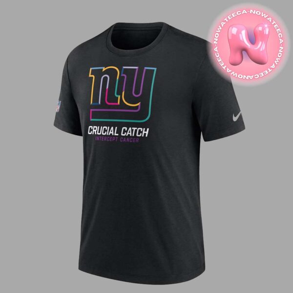 Nike New York Giants Crucial Catch 2024 Unisex T-Shirt