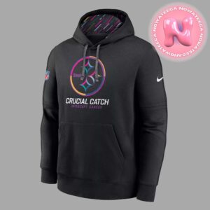 Nike Pittsburgh Steelers Crucial Catch 2024 Club Hoodie Unisex T-Shirt