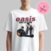 Oasis Definitely May Be Photo Stencil Navi Merch Unisex T-Shirt