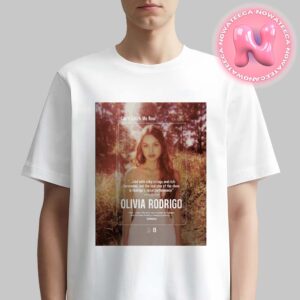 Olivia Rodrigo Cant Catch Me Now For Your Consideration Banner For The 2025 Grammys Unisex T-Shirt