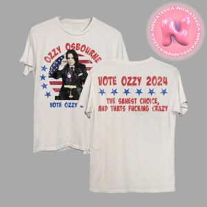 Ozzy Osbourne Vote for Ozzy Limited Tee Two Sides Unisex T-Shirt