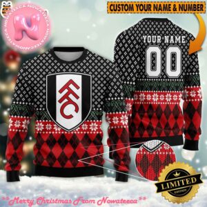 Personalized Fulham Football 3D Ugly Christmas Sweater