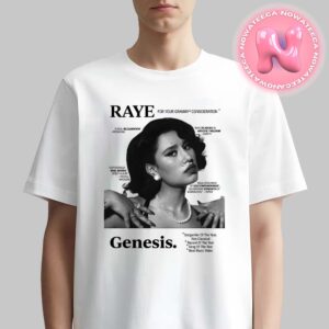 Raye For Your Consideration Banner For The 2025 Grammys Genesis Unisex T-Shirt