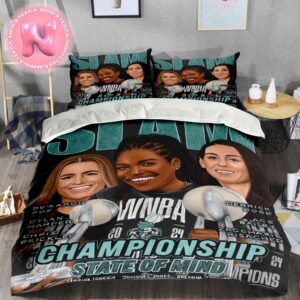 SLAM 253 New York Liberty Championship State Of Mind Bedding Set