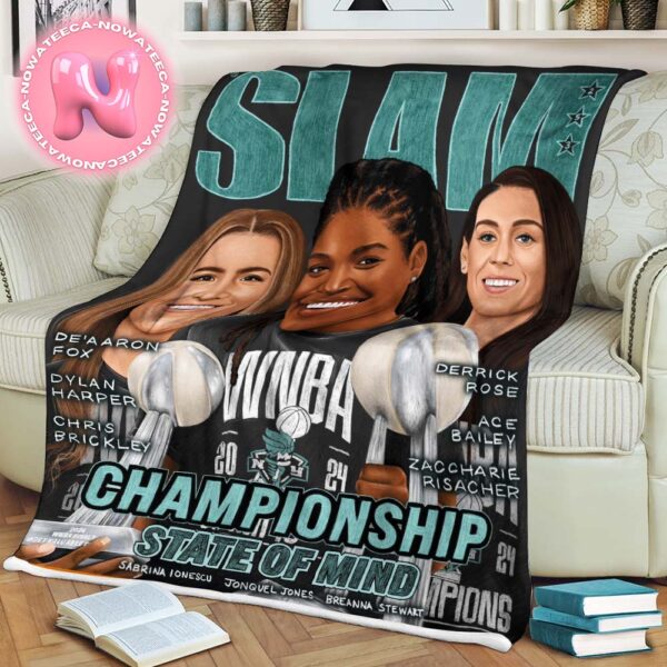 SLAM 253 New York Liberty Championship State Of Mind Blanket