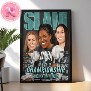 SLAM 253 New York Liberty Championship State Of Mind Home Decor Poster Canvas