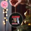 NCAA Alabama Crimson Tide Grinch Christmas Ornament Personalized Your Name Christmas Tree Decorations Ornament