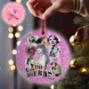 Taylor Swifts The Eras Tour 2023 Custom Date And Show Christmas Tree Decorations Ornament