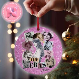 Taylor Swift The Eras Tour 2023 Swiftmas Swifties Gift Ceramic Christmas Tree Decorations Ornament