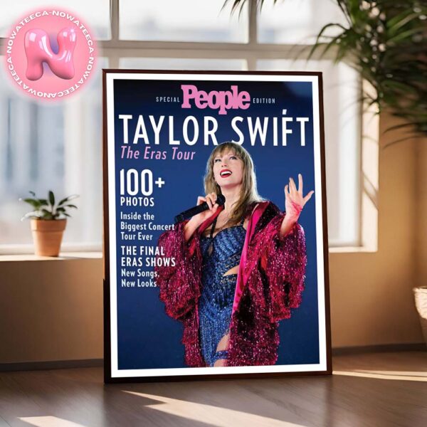 Taylor Swift The Eras Tour In The Magazine Cover Special People Edition Home Decor Poster Canvas