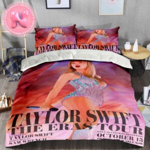 Taylor Swift The Eras Tour Only In Cinemas Beginning On October 13th 2024 Bedding Set