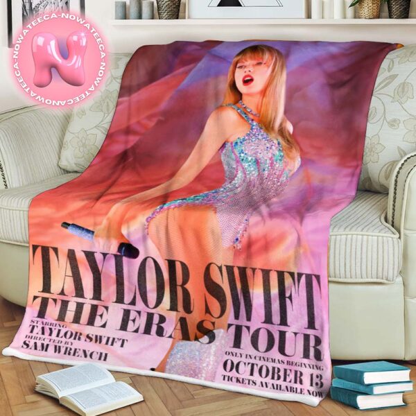 Taylor Swift The Eras Tour Only In Cinemas Beginning On October 13th 2024 Blanket