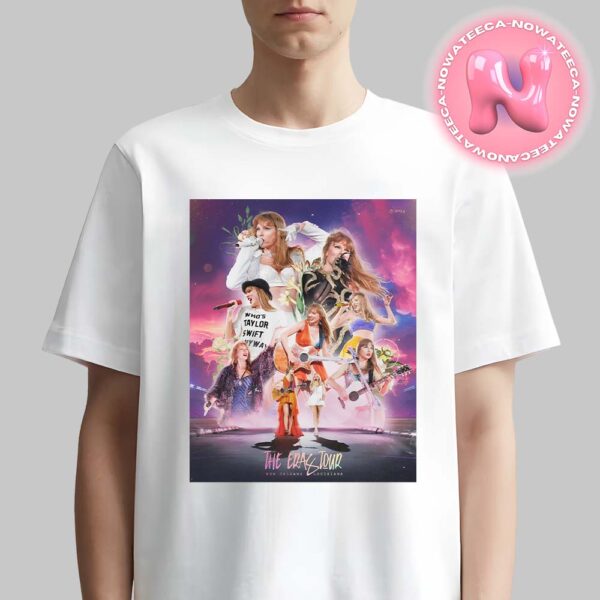 Taylor Swift The Eras Tour Poster For Caesars Superdome In New Orleans Louisiana Unisex T-Shirt