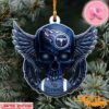 Tennessee Titans NFL Custom Name US Eagle Custom Shaped Ornament