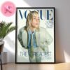 Billie Eilish On The Vogue Magazine On November 2024 Home Decor Poster Canvas