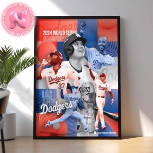 The Los Angeles Dodgers Win The World Series With A Wild Comeback Against The New York Yankees MLB Home Decor Poster Canvas