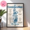 Raye For Your Consideration Banner For The 2025 Grammys Genesis Home Decor Poster Canvas