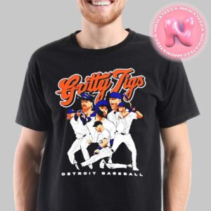 Tigers Gritty Tigs Legend Players Pose Art Unisex T-Shirt