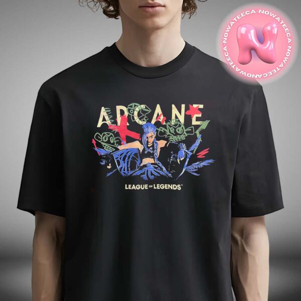 Arcane Jinx Character Of League Of Legends Unisex T-Shirt