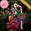 Arizona Coyotes NHL Grinch Candy Cane Personalized Xmas Gifts Christmas Tree Decorations Ornament