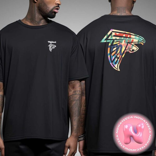 Atlanta Falcons x Mifland Black Two Sides Unisex T-Shirt