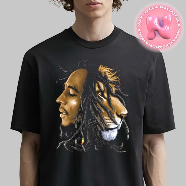 Bob Marley Franchise Club Lion Profile Unisex T-Shirt