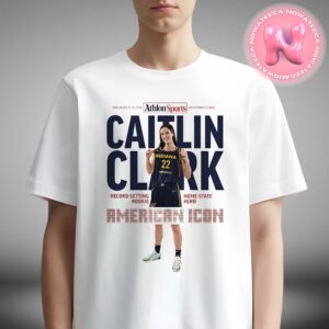 Caitlin Clark From Indiana Fever Is The WNBA Rookie Of The Year On American Icon Magazine WNBA Unisex T-Shirt