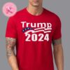 Donald Trump Wins 2024 Presidential Election New York Post Cover He Is Don It Again Unisex T-Shirt