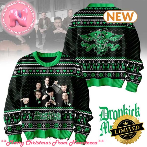 Dropkick Murphys Band 2024 Christmas Ugly Sweater Gift For Holiday