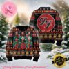 Grateful Dead Portrait Knitted Ugly Christmas Sweater