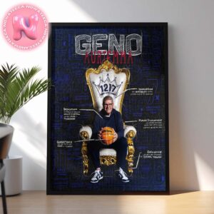 Geno Auriemma Becomes The Winningest Coach In NCAA Division I Basketball History Solidifying His Legendary Legacy Home Decor Poster Canvas